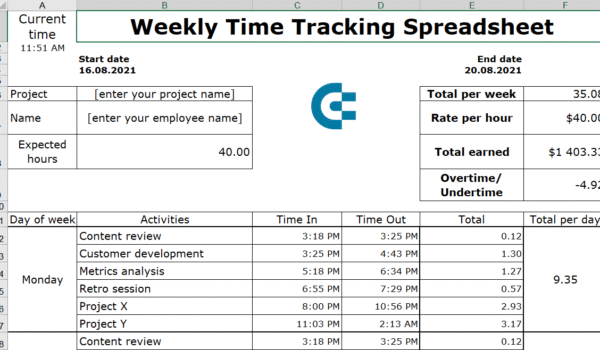 time-tracking-spreadsheet time-tracking-spreadsheet